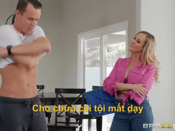 hình sex gái gọi Dạy dỗ thằng con riêng của ông chồng